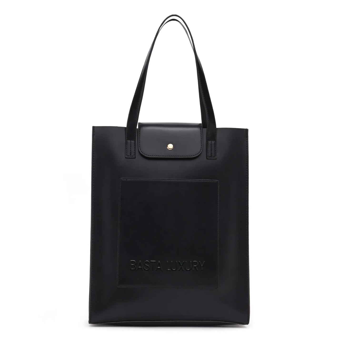 The Boulevard Tote - Ebony Black