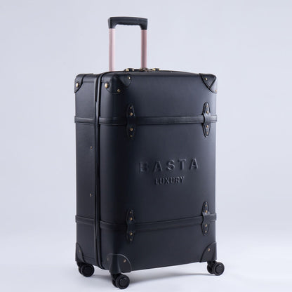 Luxury Black Ebony Triad: 20", 24" & 27" Bags
